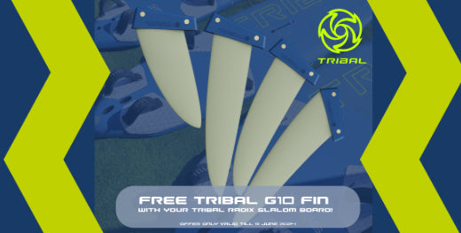 RADIX promotion ... receive a Free G10 fin with your new RADIX board!